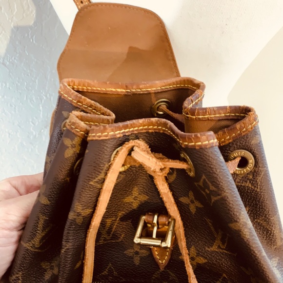 ❌SOLD❌❤️AUTH❤️Louis Vuitton Montsouris PM Backpack - Picture 10 of 12